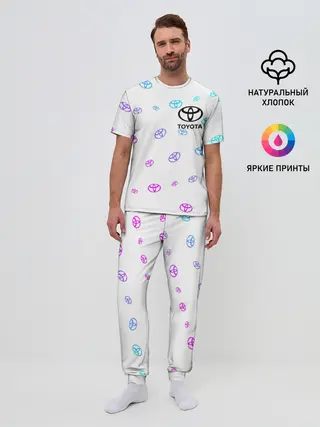 Мужская пижама с брюками / TOYOTA / ТОЙОТА