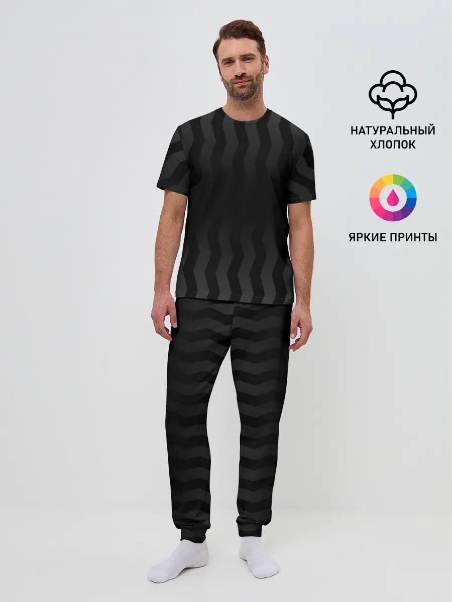 Мужская пижама с брюками / SPORT WEAR