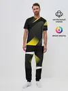 Мужская пижама с брюками / SPORT WEAR YELLOW