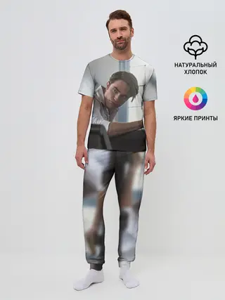 Мужская пижама с брюками / Роберт Паттинсон