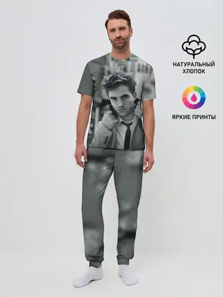 Мужская пижама с брюками / Роберт Паттинсон