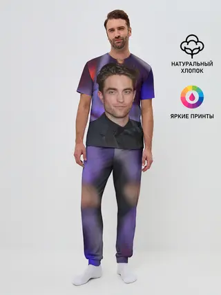 Мужская пижама с брюками / Роберт Паттинсон