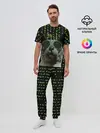 Мужская пижама с брюками / КОТ