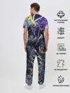 Мужская пижама с брюками / Gasoline stains abstraction