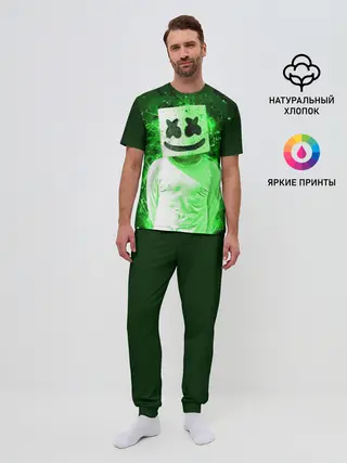 Мужская пижама с брюками / MARSHMELLO