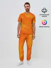 Мужская пижама с брюками / ОРАНЖЕВАЯ КРАСКА