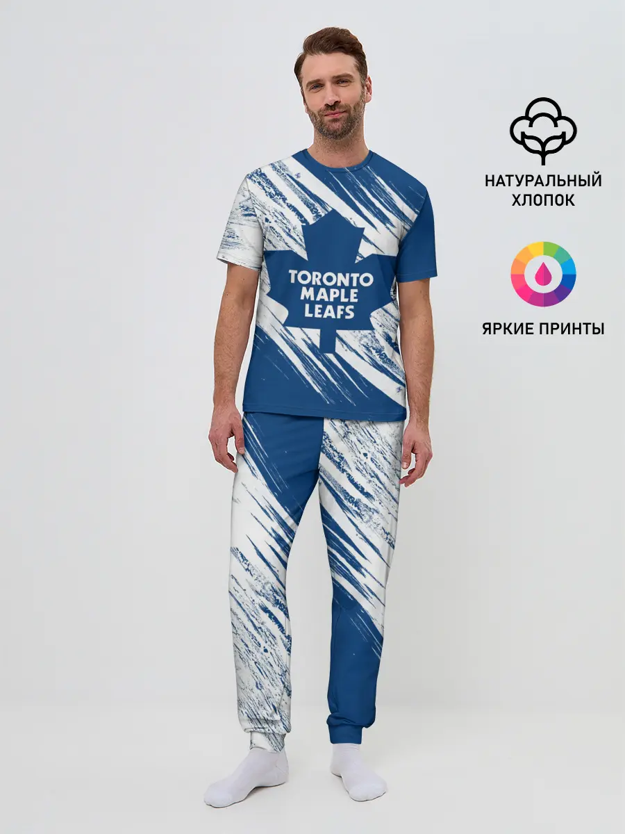 Мужская пижама с брюками / Toronto Maple Leafs,