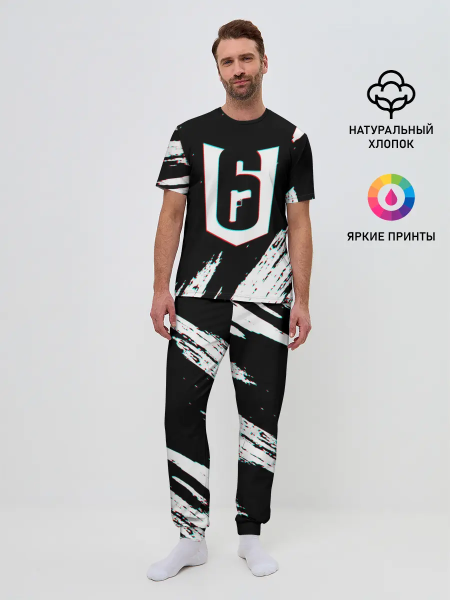 Мужская пижама с брюками / RAINBOW SIX SIEGE.