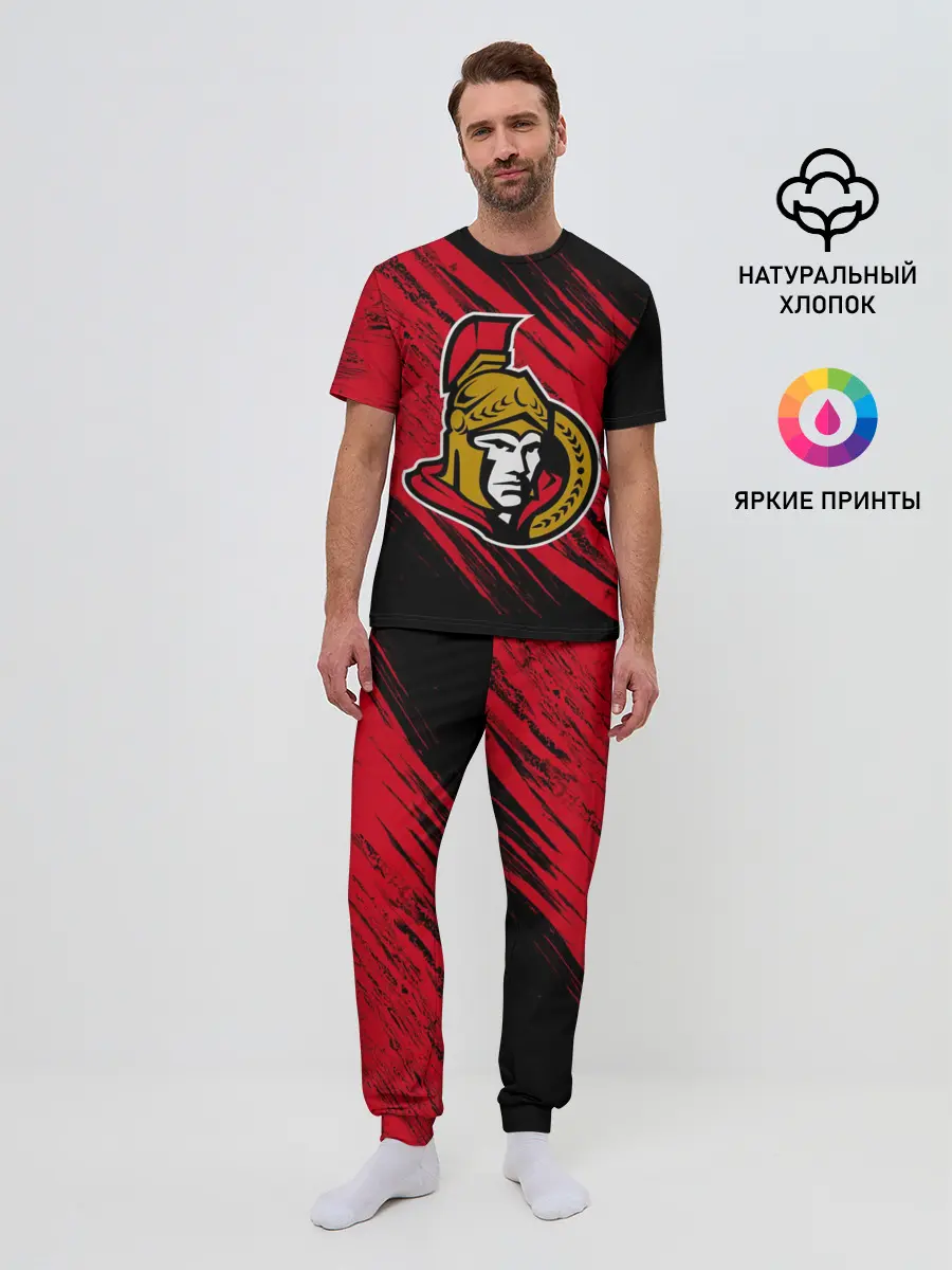 Мужская пижама с брюками / Оттава Сенаторз