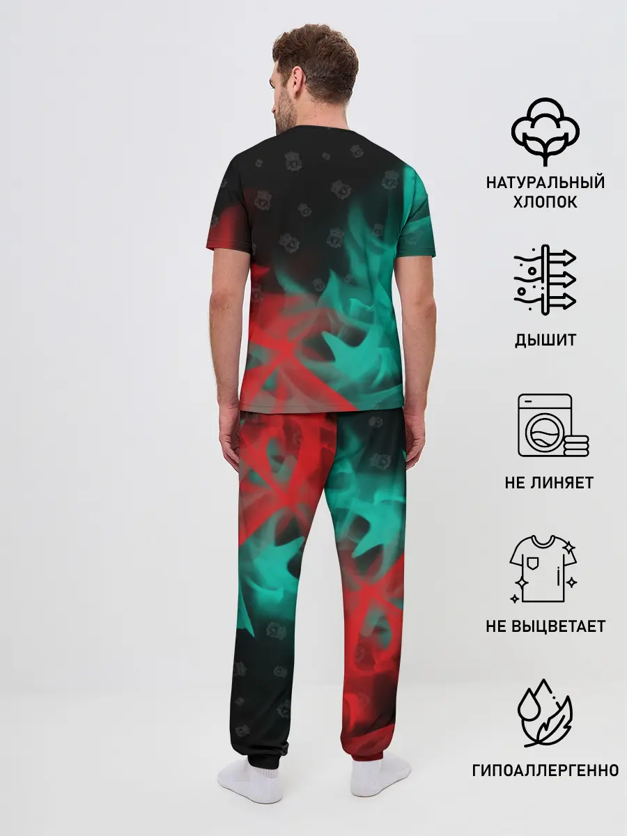 Мужская пижама с брюками / LIVERPOOL / Ливерпуль