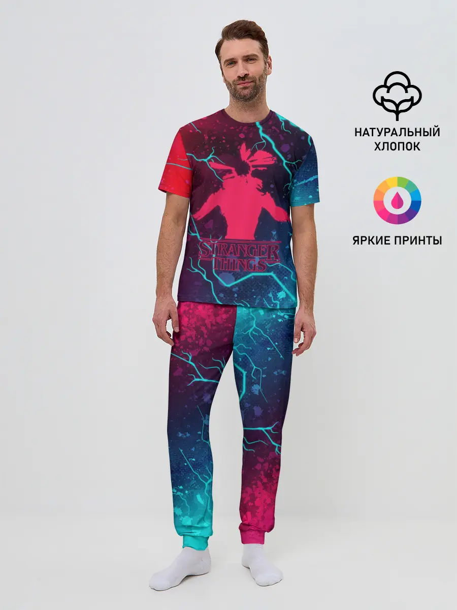 Мужская пижама с брюками / ОЧЕНЬ СТРАННЫЕ ДЕЛА / STRANGER