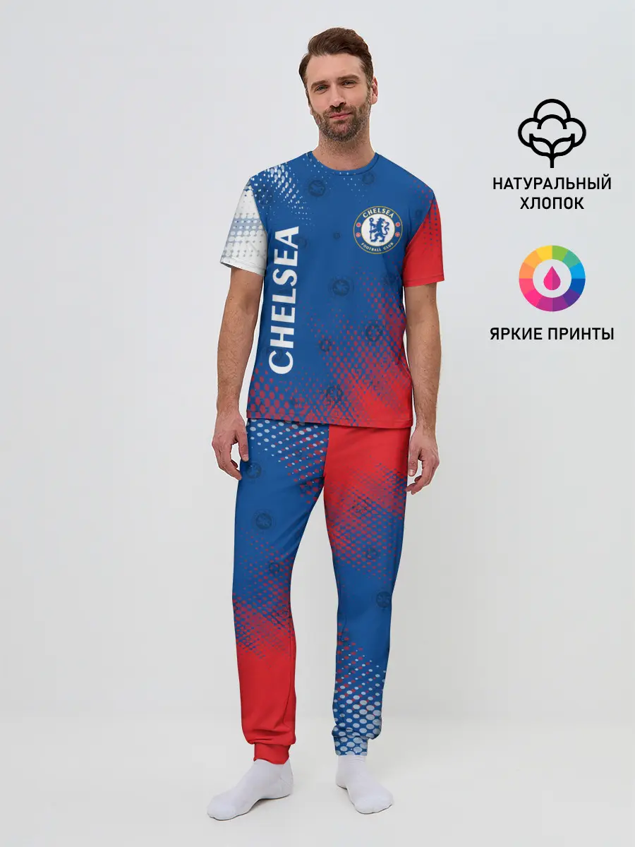 Мужская пижама с брюками / CHELSEA F.C. / ЧЕЛСИ
