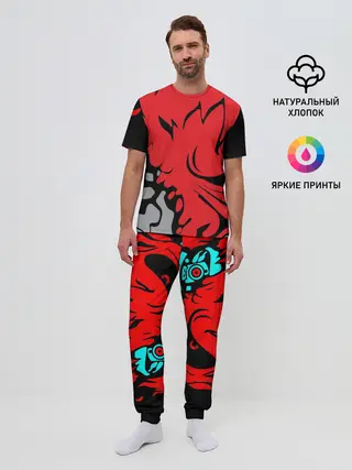 Мужская пижама с брюками / Cyberpunk 2077