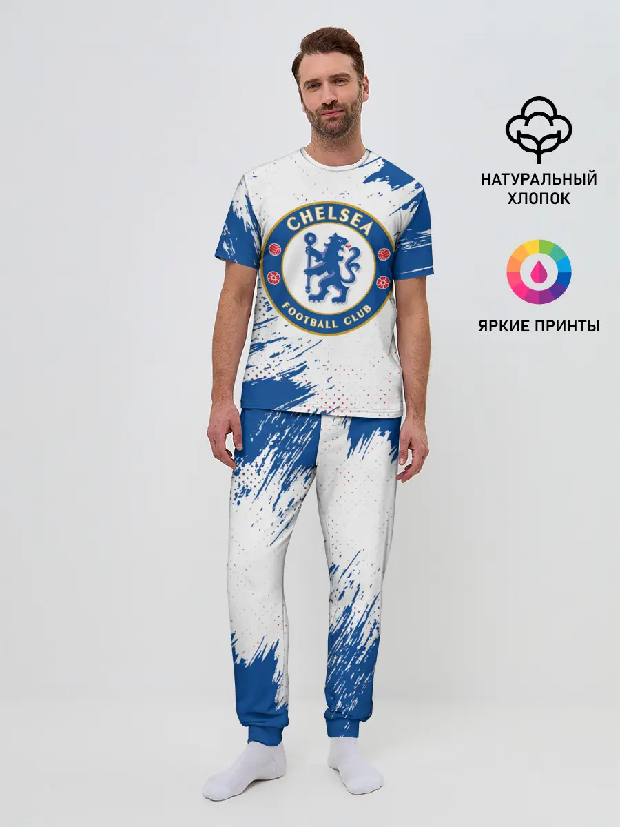 Мужская пижама с брюками / CHELSEA F.C. / ЧЕЛСИ