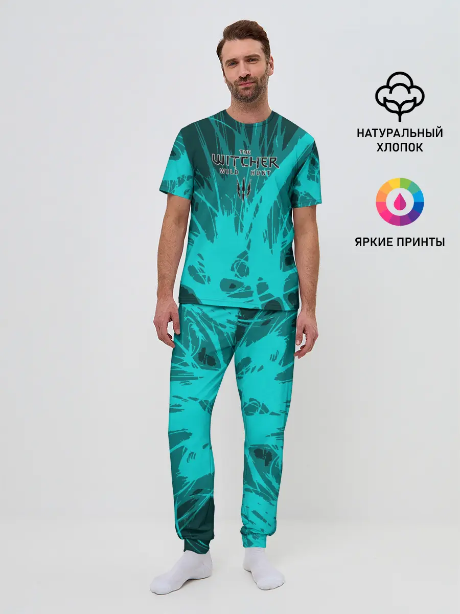Мужская пижама с брюками / ВЕДЬМАК