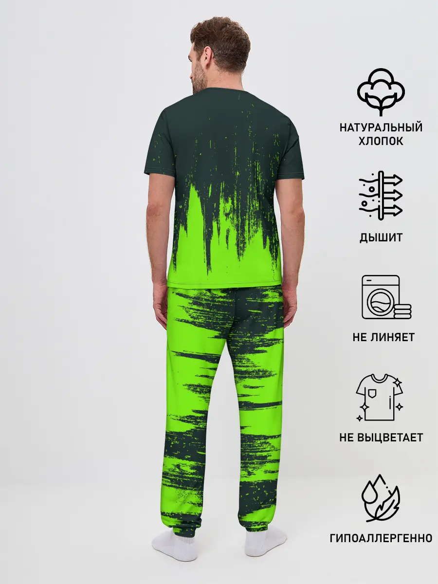 Мужская пижама с брюками / BILLIE EILISH / БИЛЛИ АЙЛИШ