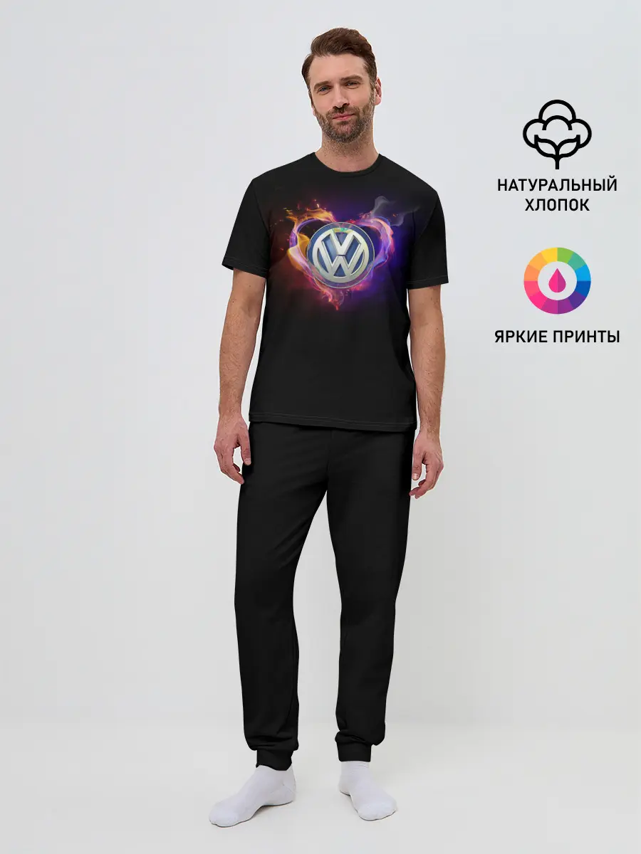 Мужская пижама с брюками / Volkswagen