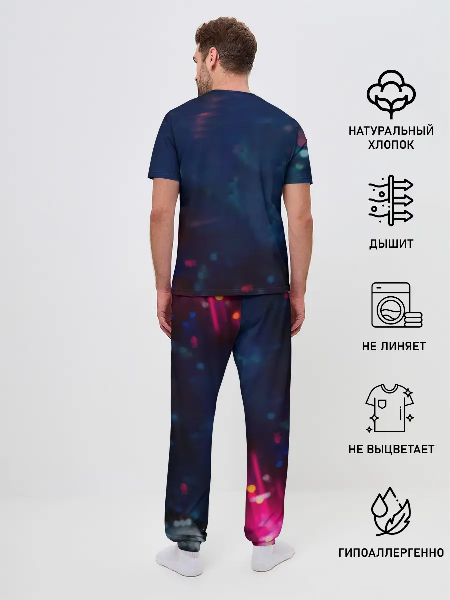 Мужская пижама с брюками / Cyberpunk 2077