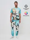 Мужская пижама с брюками / GENSHIN IMPACT, ДЖИНН