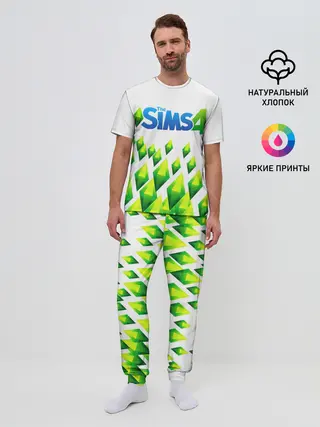 Мужская пижама с брюками / THE SIMS 4