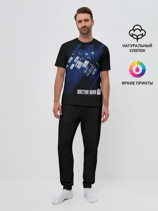 Мужская пижама с брюками / Доктор Кто