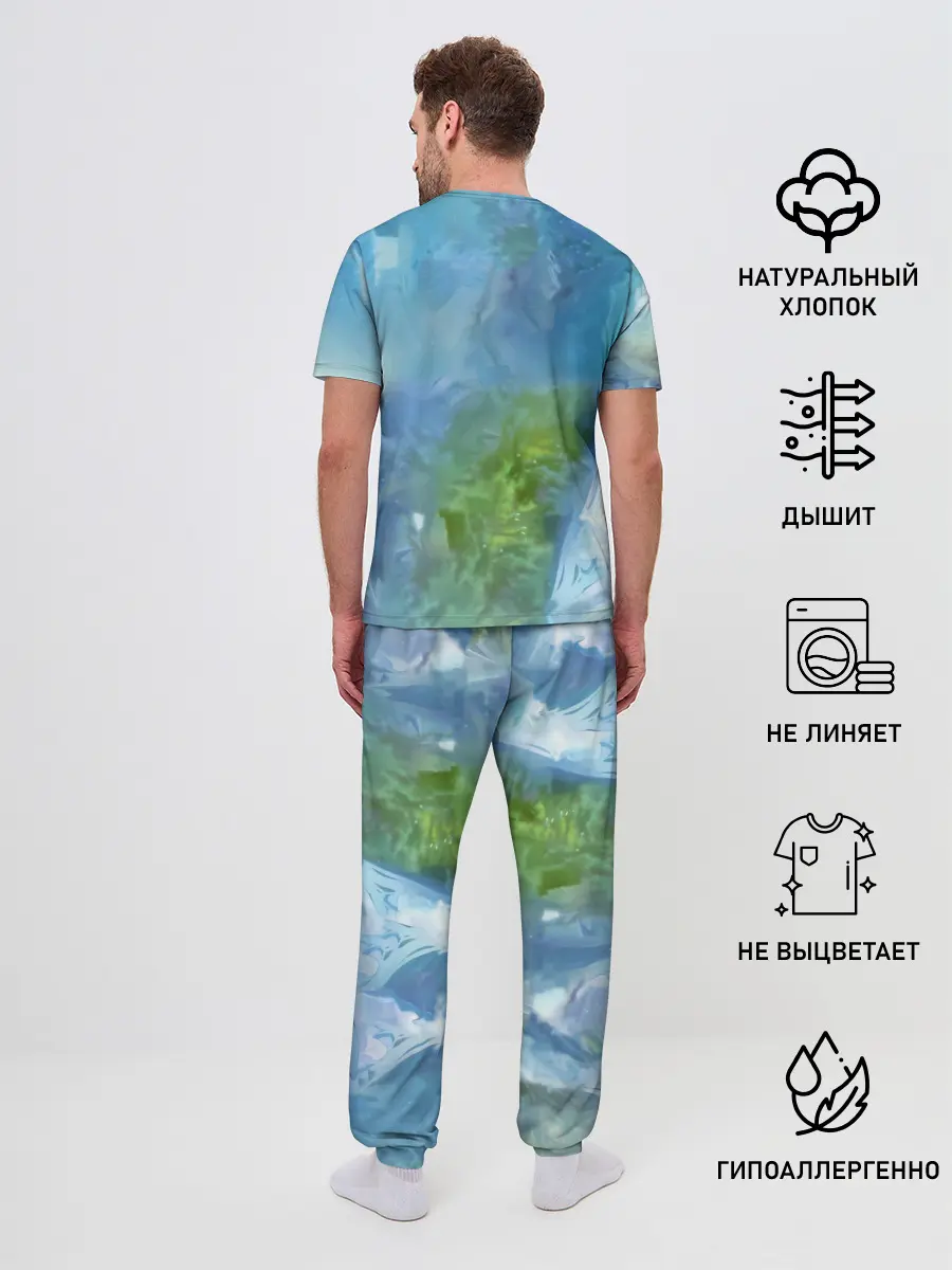 Мужская пижама с брюками / Genshin Impact