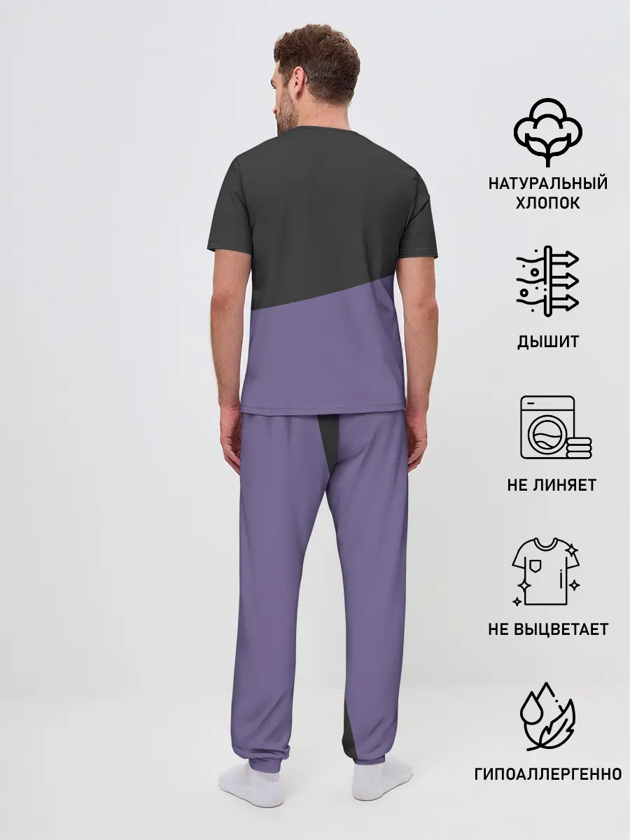 Мужская пижама с брюками / Valorant - Omen