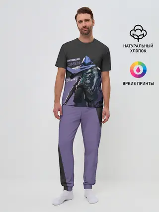 Мужская пижама с брюками / Valorant - Omen