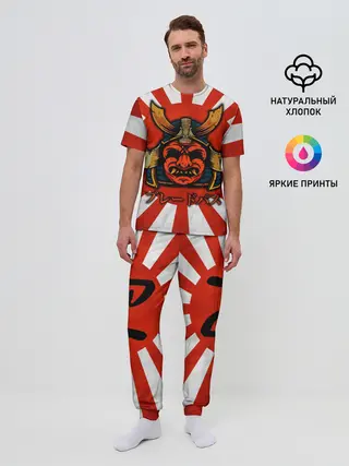 Мужская пижама с брюками / Sun samurai