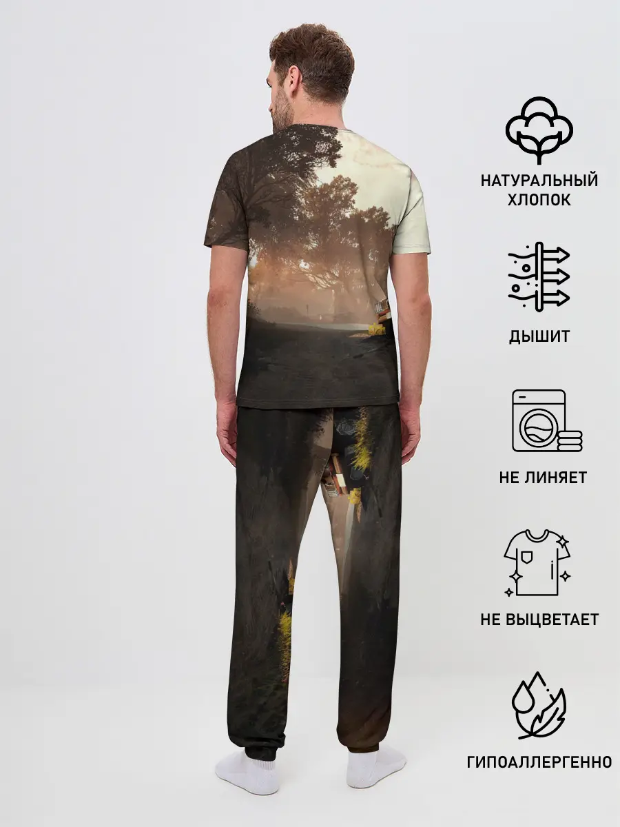 Мужская пижама с брюками / PUBG