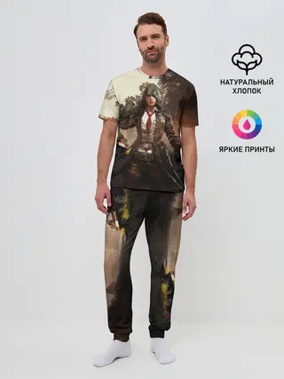 Мужская пижама с брюками / PUBG