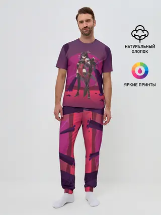 Мужская пижама с брюками / Genshin Impact