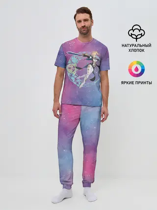 Мужская пижама с брюками / Genshin Impact