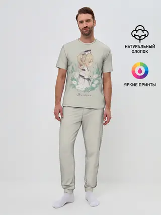 Мужская пижама с брюками / Genshin Impact