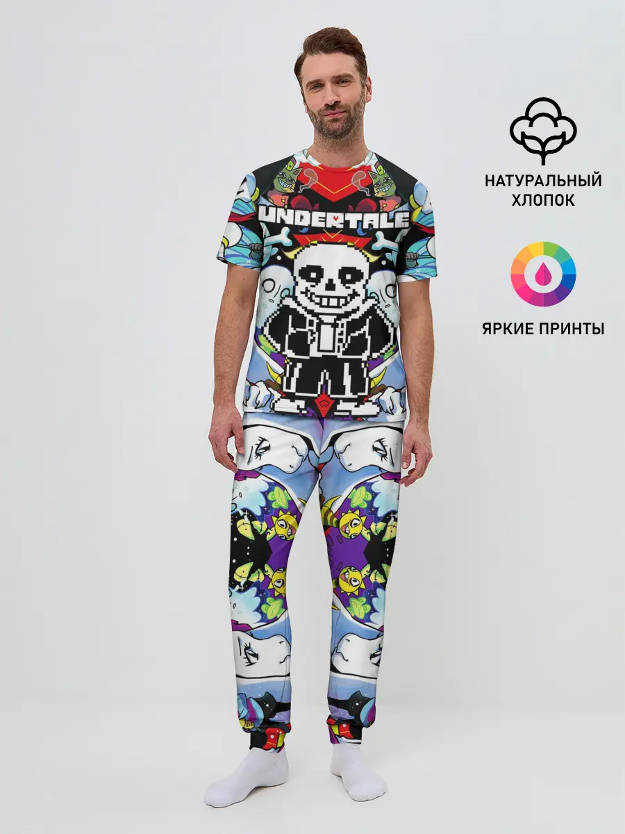 Мужская пижама с брюками / UNDERTALE