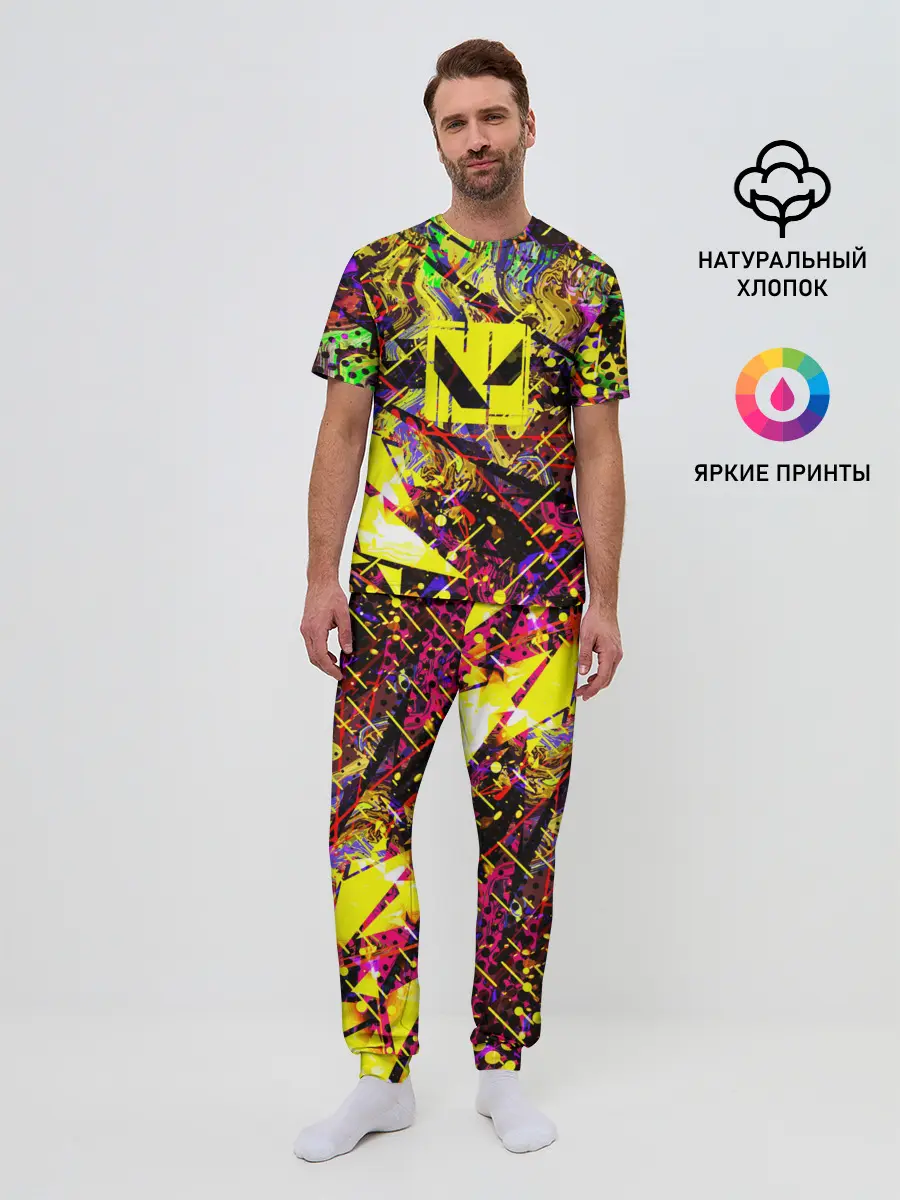 Мужская пижама с брюками / Valorant