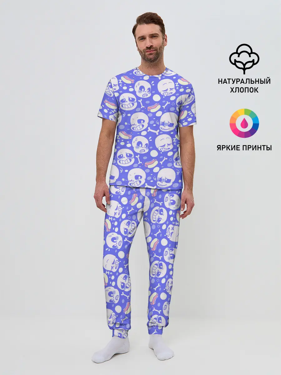 Мужская пижама с брюками / Undertale