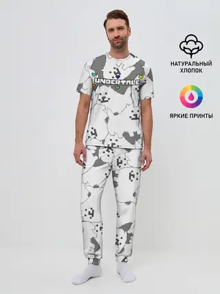 Мужская пижама с брюками / Undertale