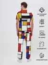 Мужская пижама с брюками / Color blocking