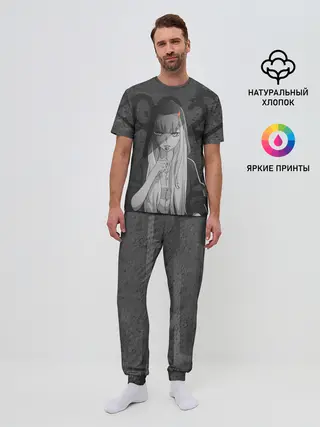 Мужская пижама с брюками / Zero Two Меланхолия