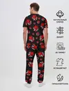 Мужская пижама с брюками / SAMURAI 2077 PATTERN