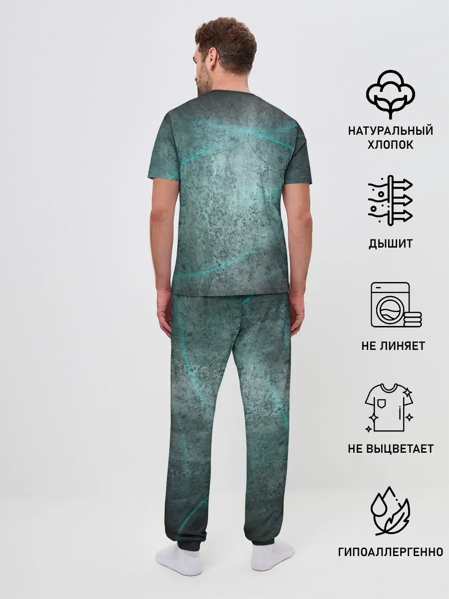 Мужская пижама с брюками / Доктор Стоун