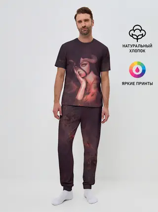 Мужская пижама с брюками / ALBEDO SADNESS