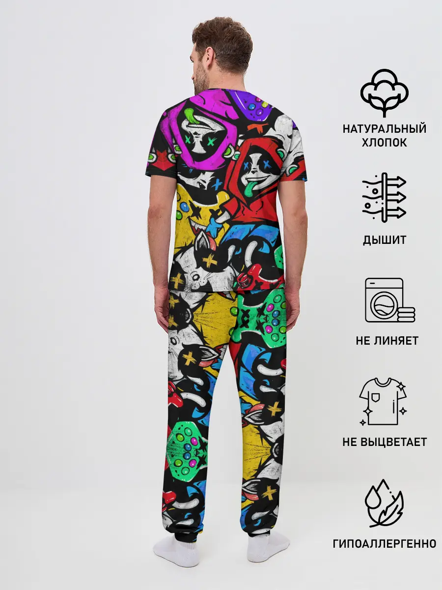 Мужская пижама с брюками / Play