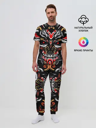 Мужская пижама с брюками / Dark Knight