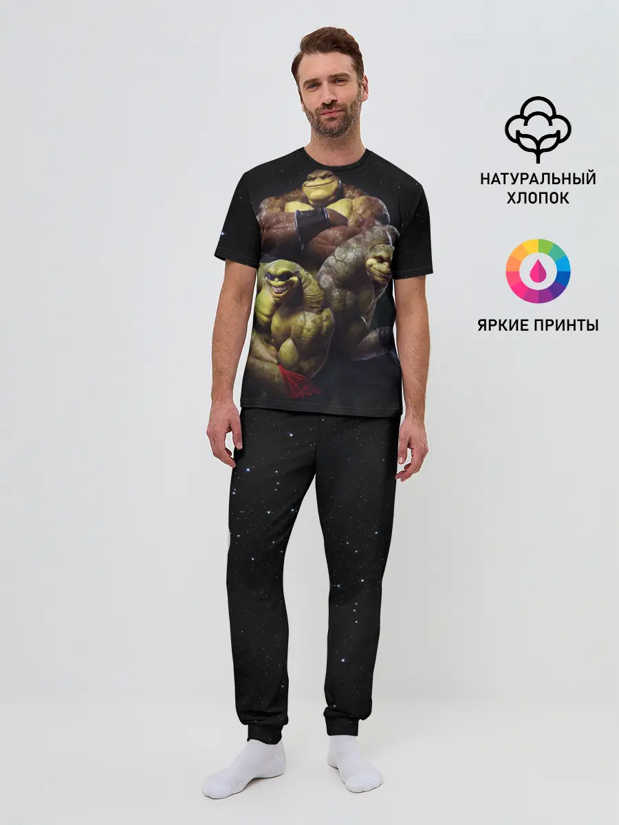 Мужская пижама с брюками / Battletoads