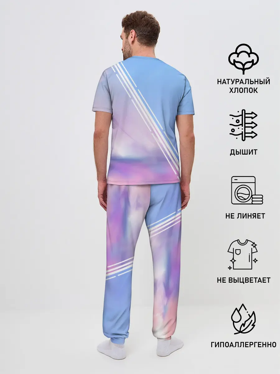 Мужская пижама с брюками / Genshin Impact
