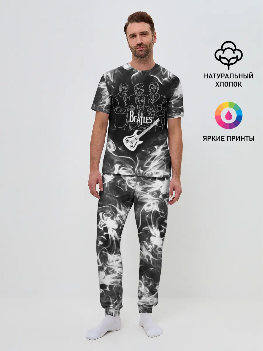 Мужская пижама с брюками / The Beatles