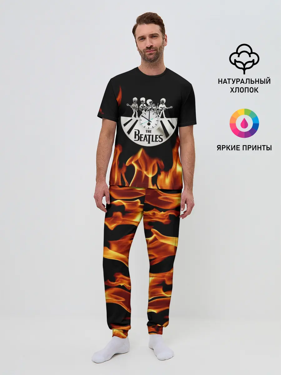 Мужская пижама с брюками / The Beatles