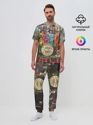 Мужская пижама с брюками / THE BEATLES